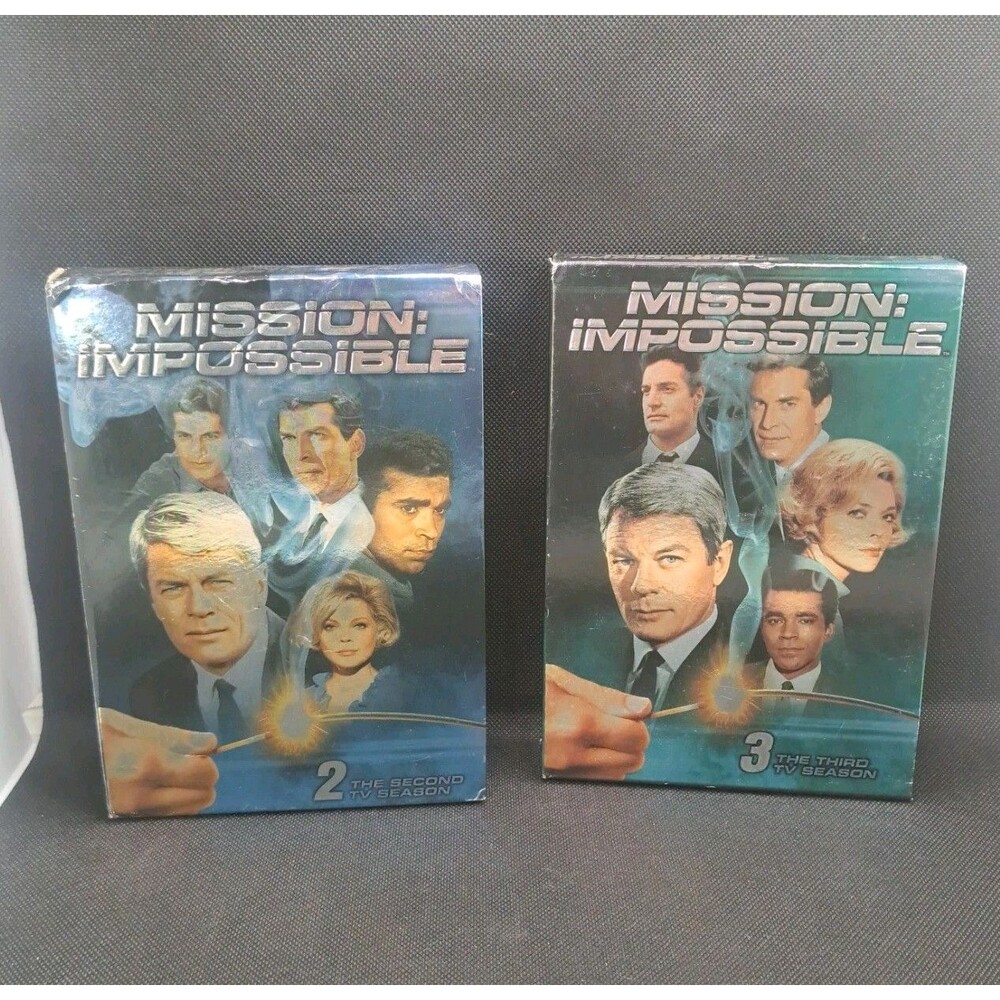 Mission Impossible Season Second 2 & Third 3 DVD Box Set TV Series Collection